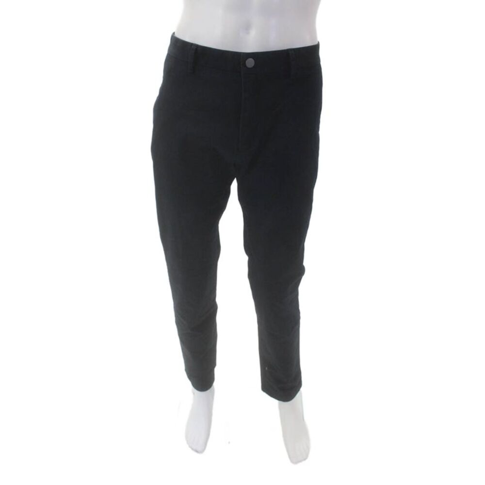 Spoke Mens Cotton Flat Front Straight Leg Blind A Trouser Pants Blue Size 34